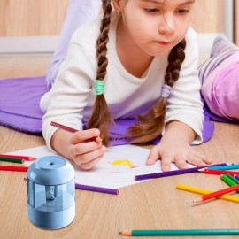 Deli Electric Pencil Sharpener With Container For Kids Student Office