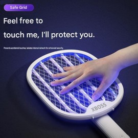XBOSS K17 3500V Electric Mosquito Killer Racket – USB Rechargeable Foldable XBOSS K17 3500V Electric Mosquito Killer Racket – USB Rechargeable Foldable