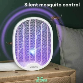 XBOSS K17 3500V Electric Mosquito Killer Racket – USB Rechargeable Foldable
