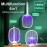 XBOSS K17 3500V Electric Mosquito Killer Racket – USB Rechargeable Foldable