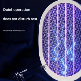 XBOSS K29 3500V Electric Mosquito Swatter Racket – 2-in-1 UV Mosquito Killer Lamp, Type-C Rechargeable with Digital Display