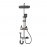 Smart Digital Thermostatic Shower Set – Enhanced Pressure Copper Black Shower Head for Home