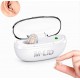 M-LID G19 Invisible Rechargeable Hearing Aid – Digital Chip, Noise Reduction, Single Ear (Skin Tone)