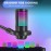 USB Microphone for Laptop Phone Professional Condenser Microphone for PC Computer Recording Streaming Gaming Karaoke Singing
