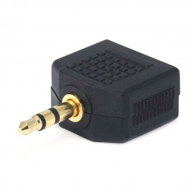 3.5MM Mini 1 to 2 Audio Adapter Splitter For Earphone Headset Converting Connector