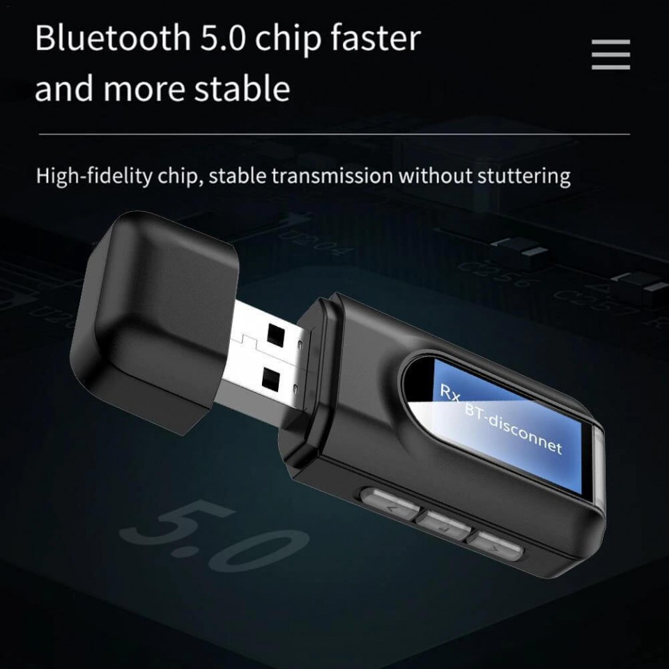 Adaptador Receptor De Audio USB Bluetooth Audio