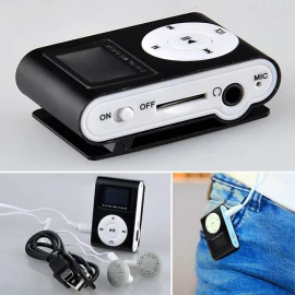 Mini mp3 Player with lcd Display + Fm Radio