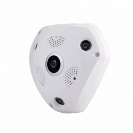 3D HD Eye 360 Camera VR360 Panoramic 5MP WiFi HD Night Vision Contol Wireless ip Camera with Motion Detection Security System