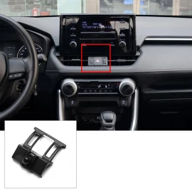 17mm Special Mounts For Toyota RAV4 Car Phone Holder GPS Supporting Fixed Bracket Air Outlet Base Accessories 2019-2023