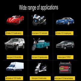 Car Battery Charger and Jump Starter Combo Motorcycle Battery Charger Booster 12v Automatic Battery Repair Car Battery Charger and Jump Starter Combo Motorcycle Battery Charger Booster 12v Automatic Battery Repair