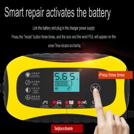 Car Battery Charger and Jump Starter Combo Motorcycle Battery Charger Booster 12v Automatic Battery Repair Car Battery Charger and Jump Starter Combo Motorcycle Battery Charger Booster 12v Automatic Battery Repair
