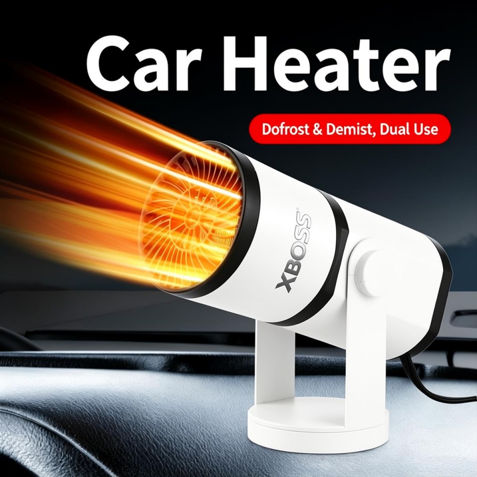Xboss CPH-N412  – 12V Car Electric Heater (Fast Heating)