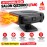XBOSS Turbo 200W Car Heater Fan 12V – Windshield Defroster & Demister, 360° Rotation, Cigarette Lighter Plug