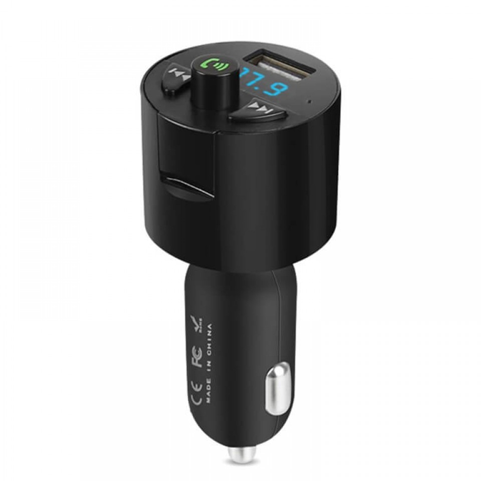 XBOSS Stereo One Bluetooth FM Transmitter Wireless In-Car FM