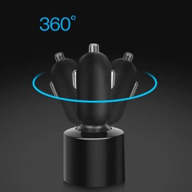 XBOSS Stereo One Bluetooth FM Transmitter Wireless In-Car FM Transmitter Radio Adapter Car Kit Universal Car Charger with USB Charging Port Hands Free Calling for iPhone Samsung etc