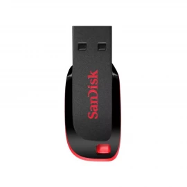 SanDisk Cruzer Blade USB Flash Drive 64Gb (Red)