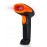 EVAWGIB 1D 2D Barcode Scanner Wired One-Dimensional and Two-Dimensional Code Scanning Gun for Windows Ios Android Ipad (Wired Orange Black)