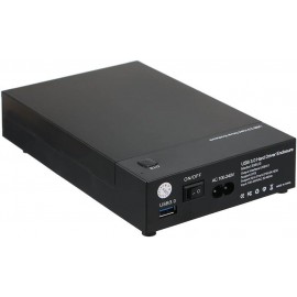 XBOSS HD+ USB 3.0 SATA HDD SSD External Enclosure – 5Gbps, 8TB Support, OTB, UASP