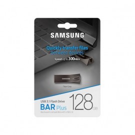 Samsung BAR Plus USB 3.1 Flash Drive 128GB (Titan Grey)