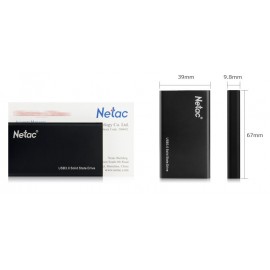 Netac 120GB SSD USB3.0 Mini External SSD Hard Drive Storage