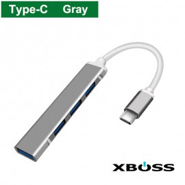 XBOSS C9 4 Port Type-c Pro Hub Adapter Type C Card..