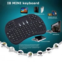 XBOSS i8 Mini Wireless 2.4ghz 7 Color Backlight Touchpad Keyboard with Mouse Rechargable for Pc/Mac/Android
