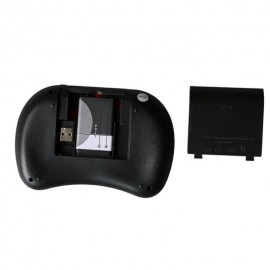 XBOSS i8 Mini Wireless 2.4ghz 7 Color Backlight Touchpad Keyboard with Mouse Rechargable for Pc/Mac/Android