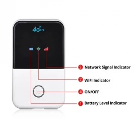 4G WiFi Router for All Sim 3G 4G Lte Wireless 150Mbps Car Mobile Wifi Cat 4 Hotspot Unlocked Modem With Sim Card Slot
