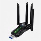 M-LID AX900 WiFi 6 USB Adapter with Bluetooth 5.4, 4 Antennas