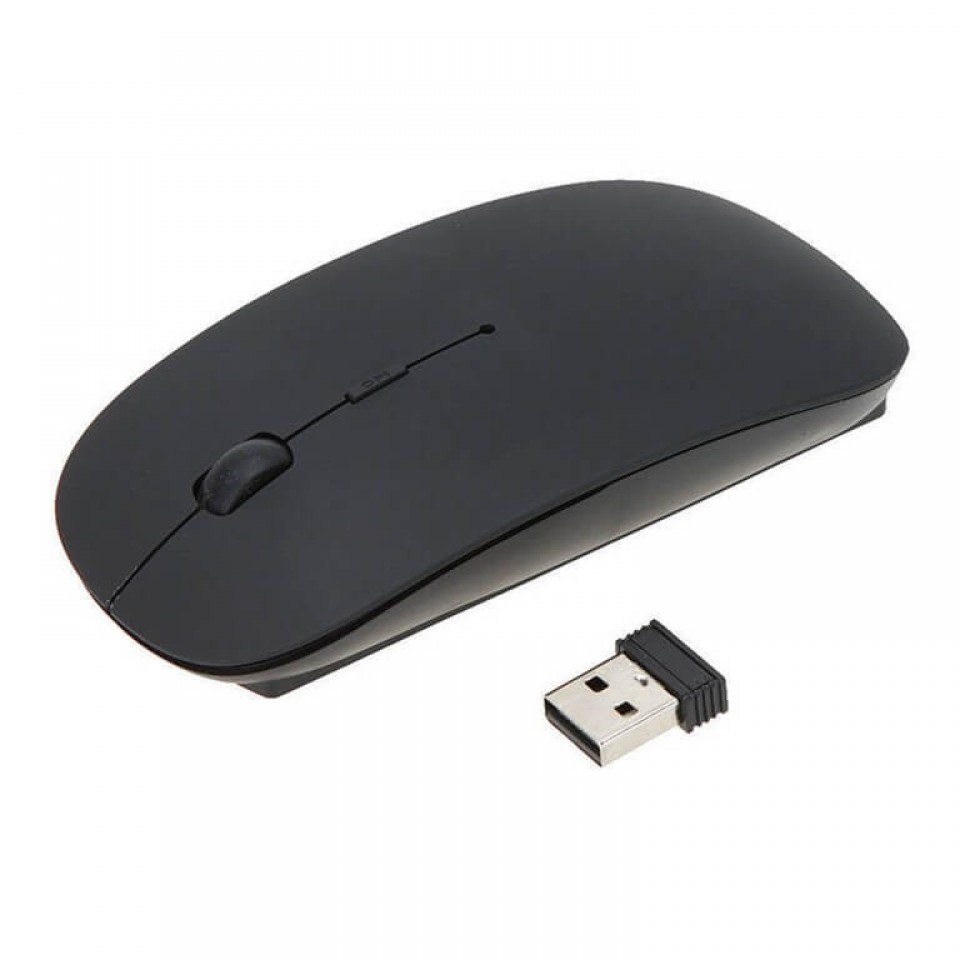 2.4GHz Wireless Optical Mouse + USB Receiver For Apple Mac Macbook