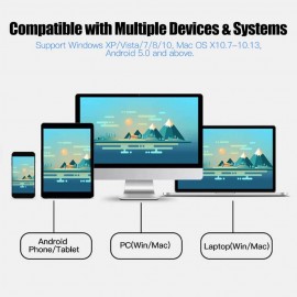 VINSA 10 Inch Professional Graphics Drawing Tablet Board For Pc And Phone + Free Stylus/Pen Holder/8pc Nibs/Pen Clip