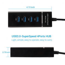 XBOSS C8 4 Port USB 3.0 Hub High Speed 5Gbps Transfer Speed Lightweight USB Cable Adapter for PS4/PS4 Slim/Ps4 Pro//XBOX ONE/XBOX360/Computer Laptop PC  XBOSS C8 4 Port USB 3.0 Hub High Speed 5Gbps Transfer Speed Lightweight USB Cable Adapter for PS4/PS4 Slim/Ps4 Pro//XBOX ONE/XBOX360/Computer Laptop PC