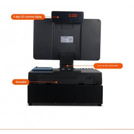 XBOSS ESPO26 POS Cash Register Computer – Intel i5, 8GB RAM, 120GB SSD