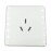 Surface Mounted 86 Type Wall Socket Panel 3-Pins Outlet Electric 16A Electrical Plugs Sockets 3 Holes
