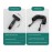 Matte Black High-Pressure Toilet & Bathroom Cleaning Spray Gun | Home Use