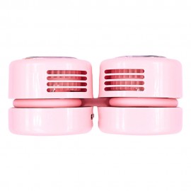 XBOSS JX-216A Foldable Bladeless Neck Fan, USB Charging Portable Hanging Neck Fan for Travel Hiking Sports