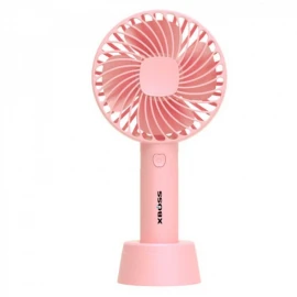 XBOSS N17 Mini Portable Fan Handheld 3 Speeds USB Rechargeable With Phone Stand