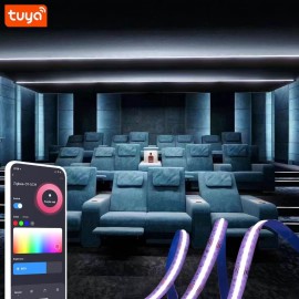 Tuya Smart RGBCW LED Strip Light – ZigBee, High Brightness, COB Technology, Music Sync & Voice Control