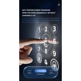 NeweKey Tuya App Face Recognition Home Door Smart Lock with HD Video Intercom