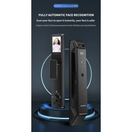 NeweKey Tuya App Face Recognition Home Door Smart Lock with HD Video Intercom