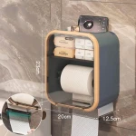Toilet Paper Box Wall-Mounted High-Value Waterproof