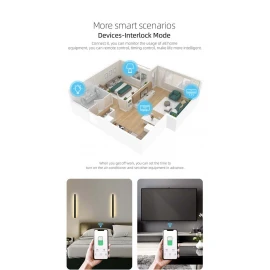 20A ZigBee Smart Circuit Breaker with TUYA App Control – DIN Rail Compatible