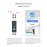 Smart WiFi Circuit Breaker with Metering – 1P 25A DIN Rail | TUYA App Controlled Wireless Home Automation Switch