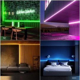 Tuya WiFi Smart RGB LED Strip Light – Voice Control, Music Sync, Mi Home Google Home Compatible