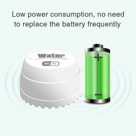 Tuya Wifi Water Detector Sensor Alarm and Alert Smart Water Leakage Sensor Overflow Security Tuya Wifi Water Detector Sensor Alarm and Alert Smart Water Leakage Sensor Overflow Security
