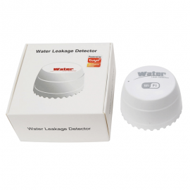 Tuya Wifi Water Detector Sensor Alarm and Alert Smart Water Leakage Sensor Overflow Security