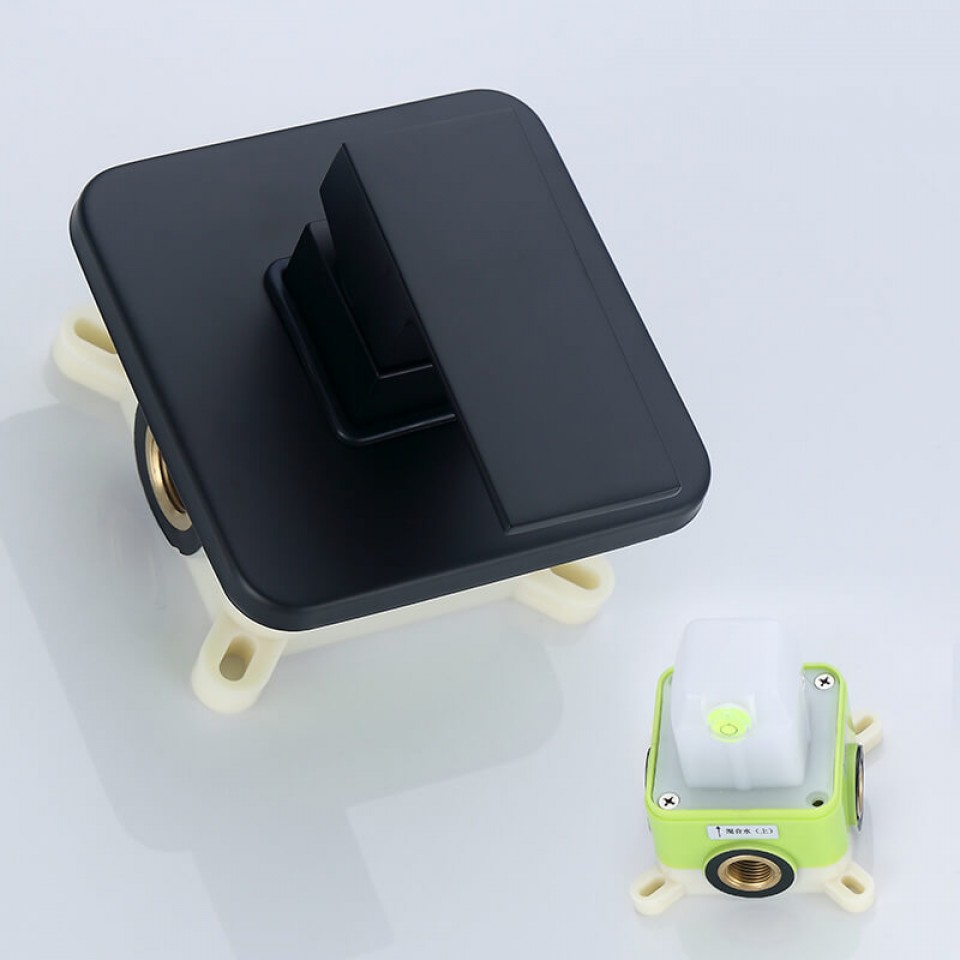 Concealed Built-in Shower Mixer Valve – Wall-Mounted, Hot & Cold Water Control for Bathroom & Shower