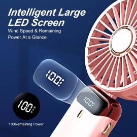 XBOSS N15Portable Mini Handheld Fan Personal 4000mah Rechargeable Pink XBOSS N15Portable Mini Handheld Fan Personal 4000mah Rechargeable Pink