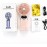 XBOSS N15Portable Mini Handheld Fan Personal 4000mah Rechargeable Pink