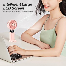 XBOSS N15Portable Mini Handheld Fan Personal 4000mah Rechargeable Pink XBOSS N15Portable Mini Handheld Fan Personal 4000mah Rechargeable Pink